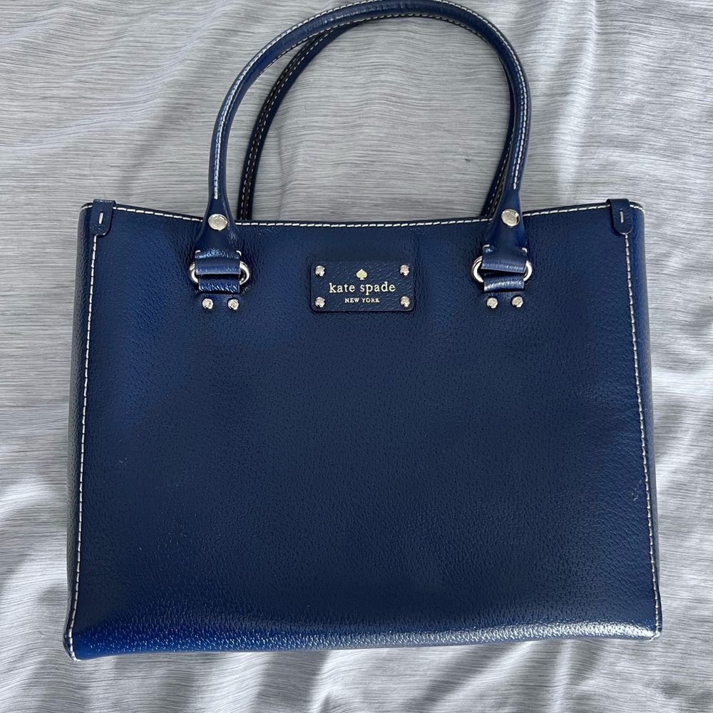 Kate Spade Satchel- Navy blue- Classic